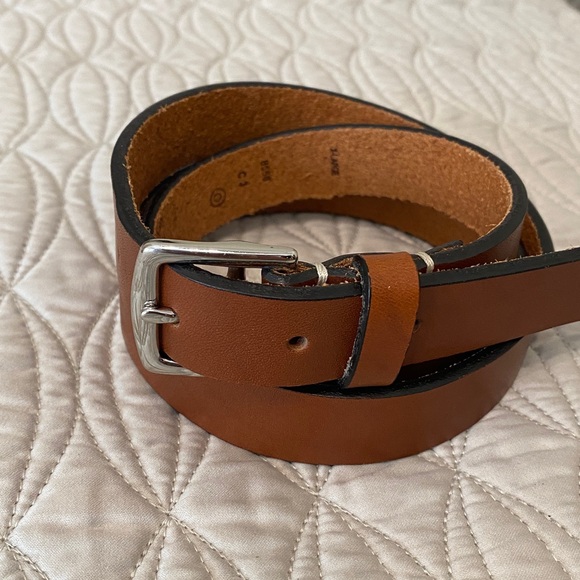 Coach Accessories - Coach Belt Handcrafted in Italy of Vegetable Tanned Leather and solid brass